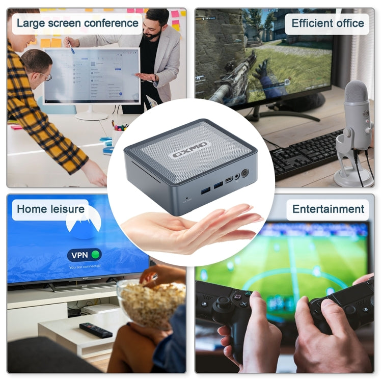 GXMO U58 Mini PC 16GB+512GB 8 Core Ryzen 7 5800U WiFi6E by GXMO