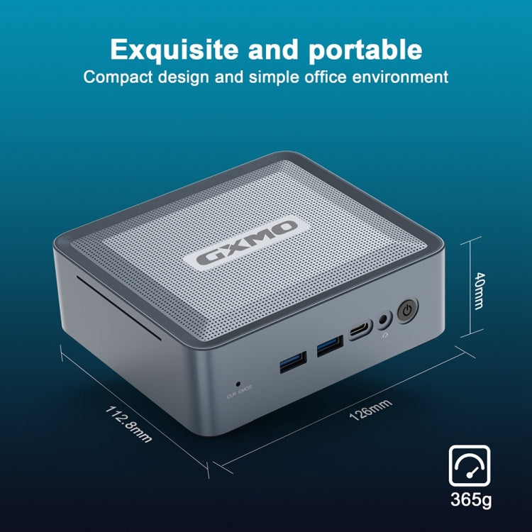 GXMO U58 Mini PC 16GB+512GB 8 Core Ryzen 7 5800U WiFi6E by GXMO
