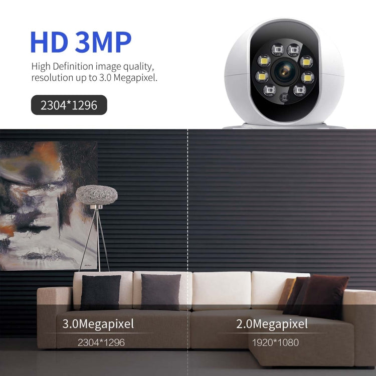 ESCAM QF104 Videollamada Cámara WiFi 3MP DetecciónHumanoide