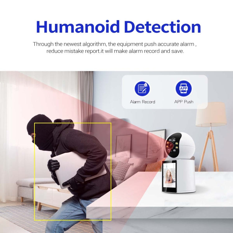ESCAM QF104 Videollamada Cámara WiFi 3MP DetecciónHumanoide