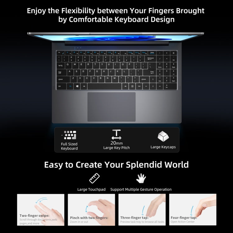 BMAX X15 Pro Portátil 16GB+512GB Pantalla 15,6 Pulgadas