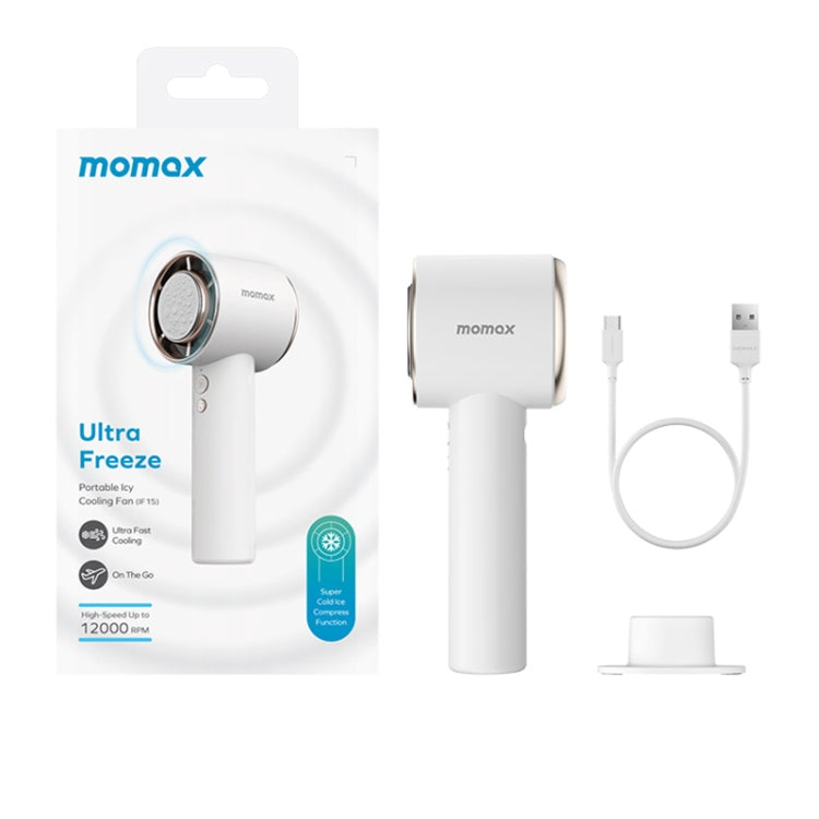 MOMAX IF15W Ventilador Portátil Alta Velocidad 13 Horas