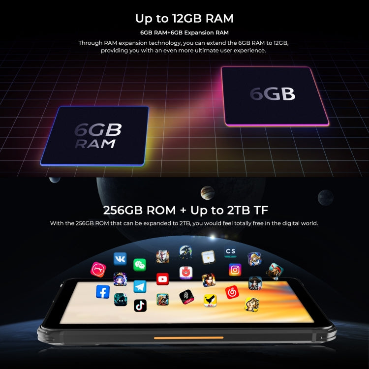 HOTWAV Tab R7 Tableta 6GB+256GB Android 13 Versión Global by HOTWAV