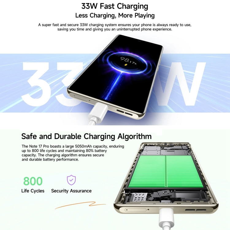 Ulefone Note 17 Pro Smartphone 12GB256GB 6,78 Pulgadas 4G by Ulefone