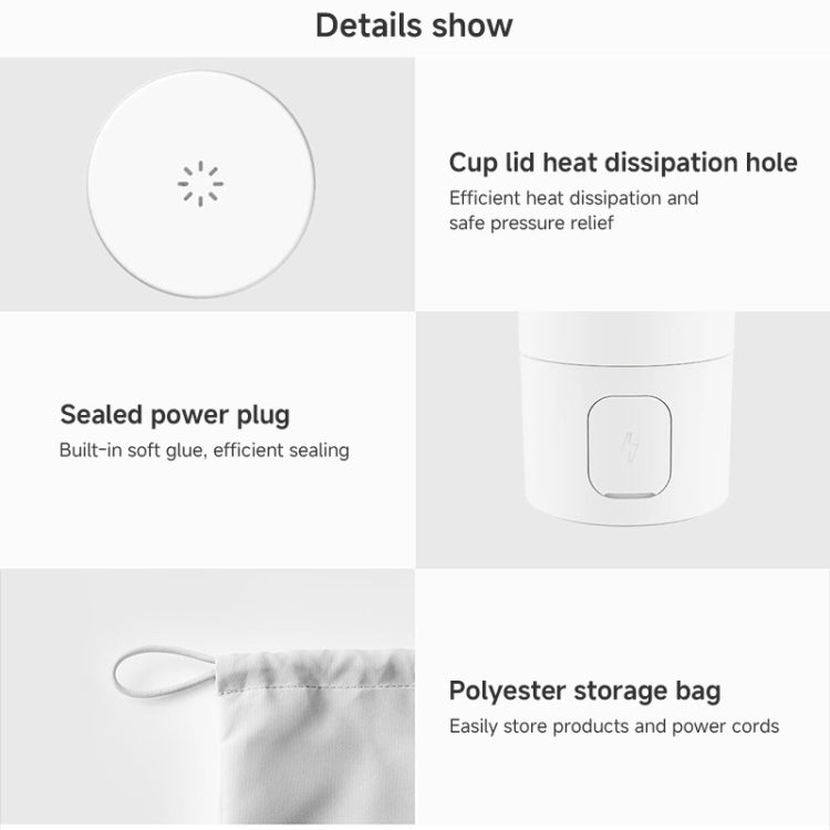 Xiaomi Mijia 2 Taza Calefactora Inteligente 350ml 220V