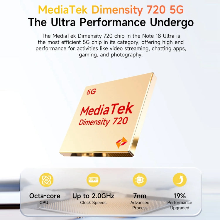 Ulefone Note 18 Ultra 6GB+256GB Smartphone 5G Android by Ulefone