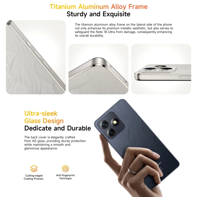 Ulefone Note 18 Ultra 6GB+256GB Smartphone 5G Android by Ulefone