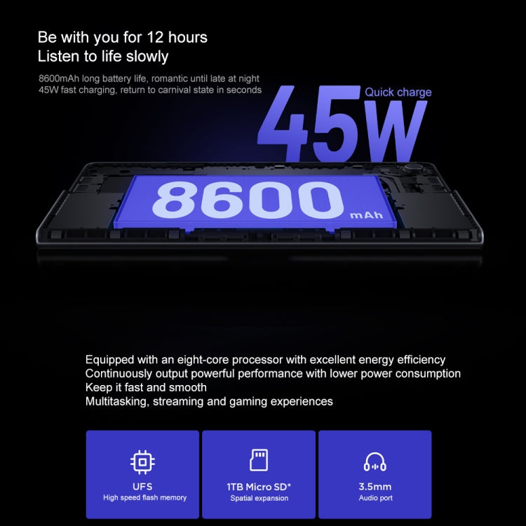 Lenovo Xiaoxin Pad Studio tableta WiFi de 11,5 pulgadas, ZUI 16 MediaTek Helio G99 Octa Core, compatible con identificación facial, 8GB+128GB, 8GB+256GB