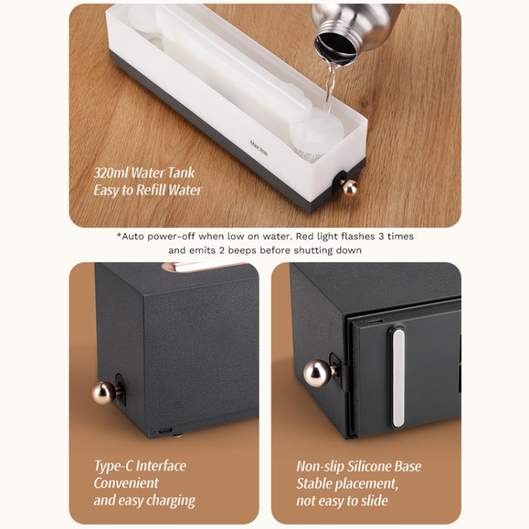 Rock RAM0036 Humidificador Aromaterapia Gran Niebla