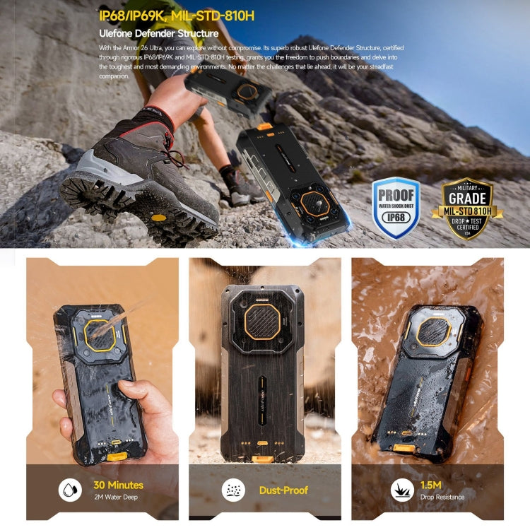 Ulefone Armor 26 Teléfono 12GB+512GB 5G Android 13 by Ulefone