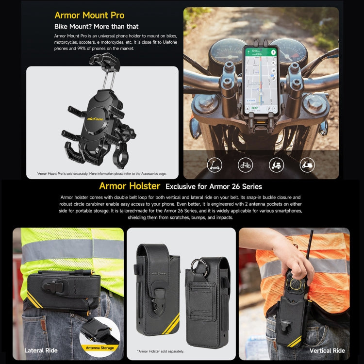 Ulefone Armor 26 Ultra Smartphone Resistente 12GB+512GB 5G by Ulefone