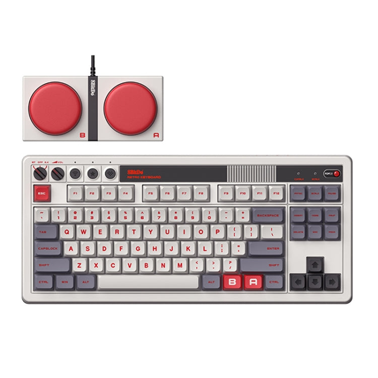 8Bitdo Trimodo Teclado Mecánico Bluetooth Retro Triple