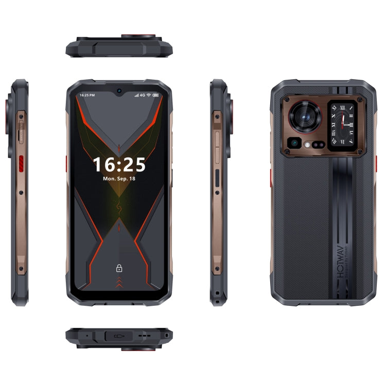 HOTWAV Cyber 15 Teléfono Resistente 12GB+256GB 10800mAh 4G by HOTWAV