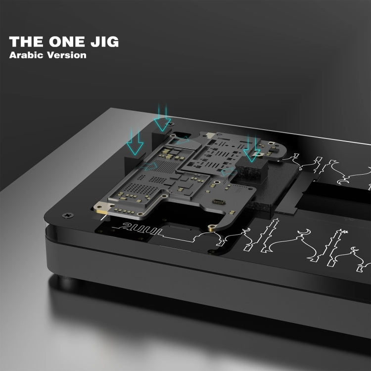 2UUL BH08 One Jig Accesorio IC Placa Base Diseño Giratorio