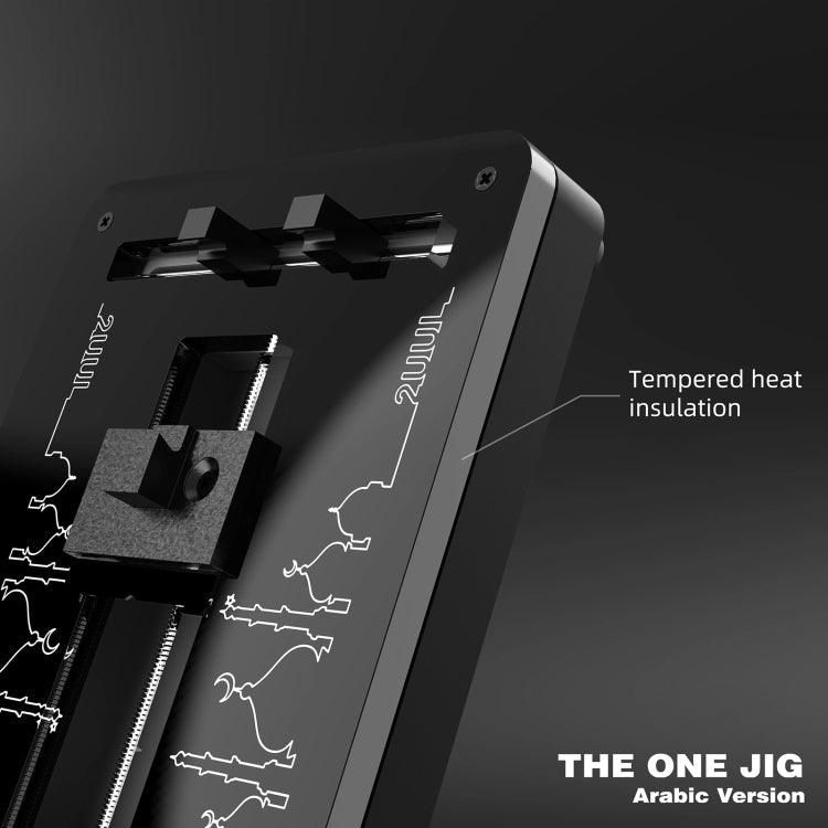 2UUL BH08 One Jig Accesorio IC Placa Base Diseño Giratorio