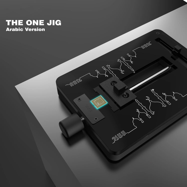 2UUL BH08 One Jig Accesorio IC Placa Base Diseño Giratorio