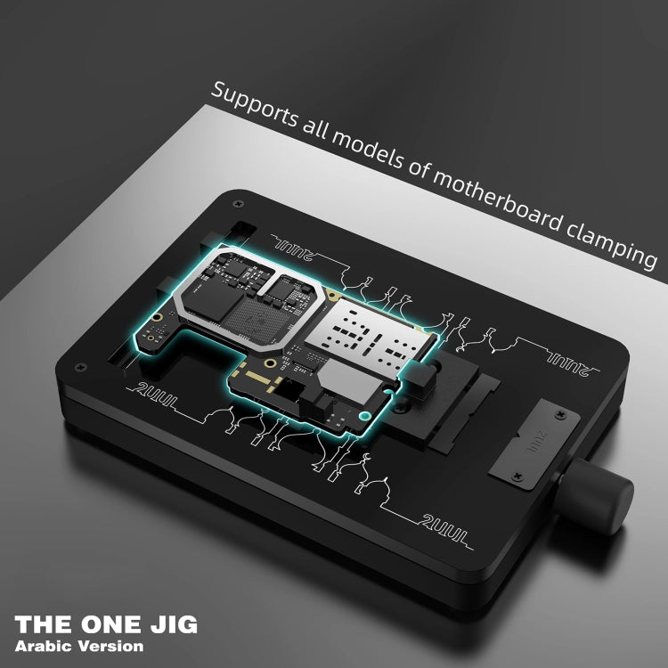 2UUL BH08 One Jig Accesorio IC Placa Base Diseño Giratorio