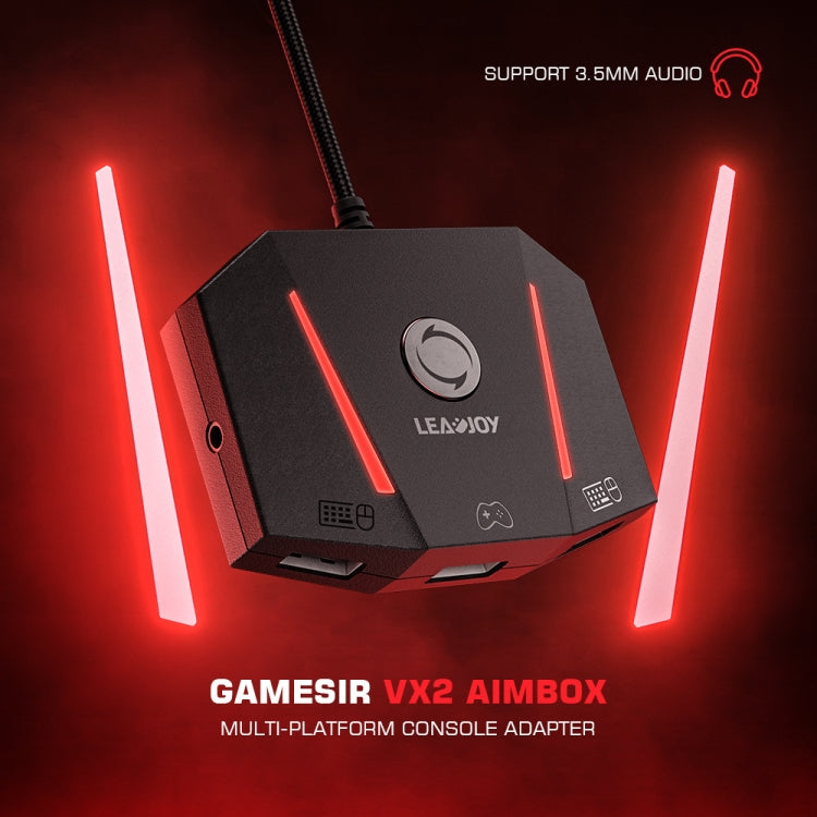 GameSir LeadJoy VX2 AimBox Teclado Ratón Consolas Precisión
