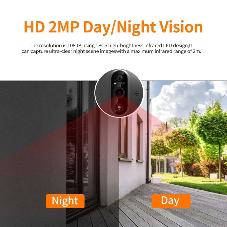 ESCAM C89 Visor de Puerta Digital Inteligente 1080P Con WiFi