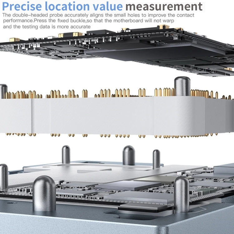 QianLi iSocket 8 en 1 Soporte Prueba Placas Base iPhone 15
