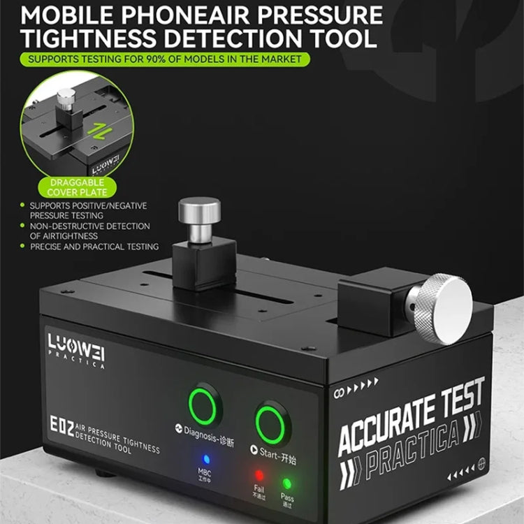 Luowei LW-E022 Probador Estanqueidad Teléfono Presión