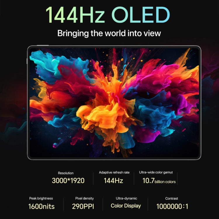 Tableta Honor MagicPad2 WiFi de 12,3 pulgadas con MagicOS 8.0.1 Qualcomm Snapdragon 8s Gen 3 Octa Core, 8GB+256GB, 12GB+256GB, 16GB+512GB, 16GB+1TB