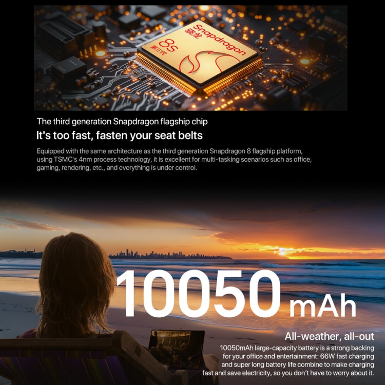 Tableta Honor MagicPad2 WiFi de 12,3 pulgadas con MagicOS 8.0.1 Qualcomm Snapdragon 8s Gen 3 Octa Core, 8GB+256GB, 12GB+256GB, 16GB+512GB, 16GB+1TB