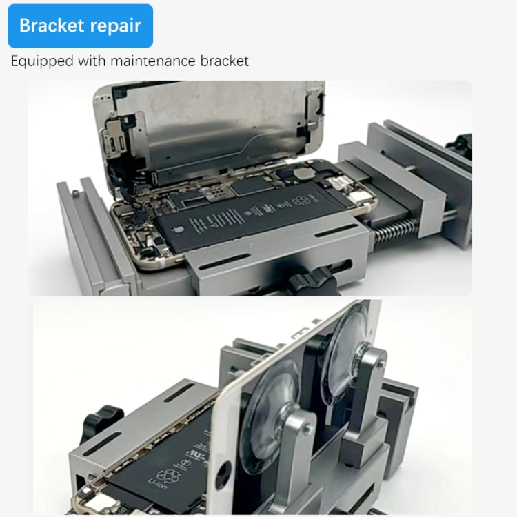 TBK TBK-215C Dispositivo de reparación Rotación ajustable para pantallas