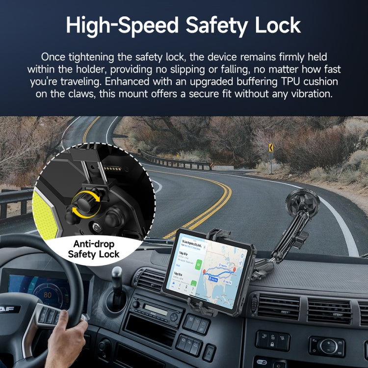 Ulefone UAN02 Armor Mount Max, Soporte Ajustable para Teléfono y Tableta en Coche