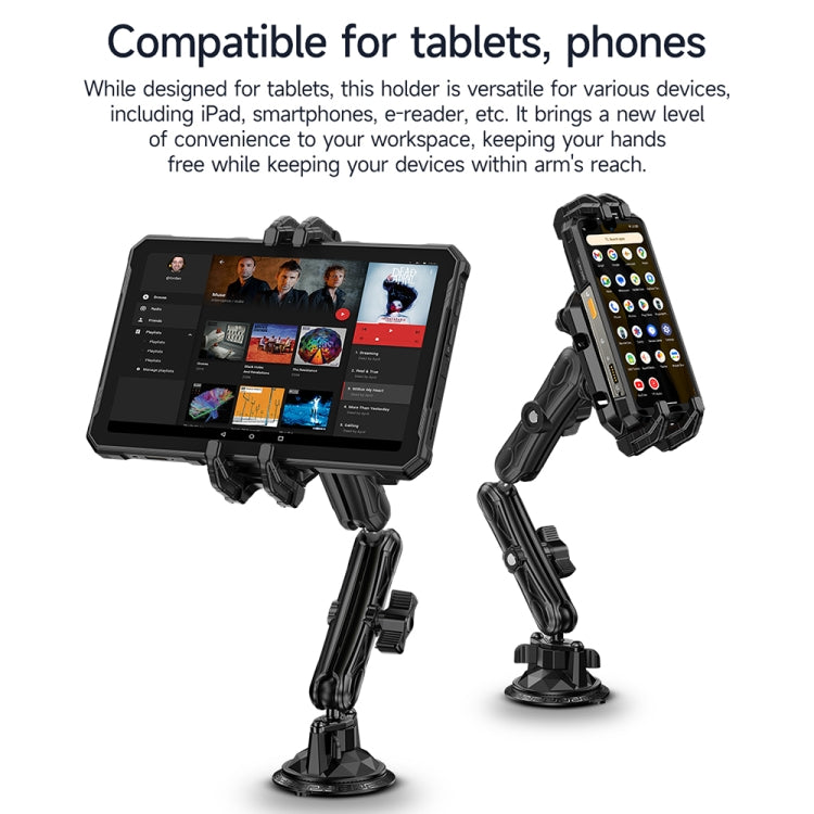 Ulefone UAN02 Armor Mount Max, Soporte Ajustable para Teléfono y Tableta en Coche