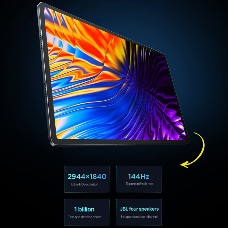 Tableta Lenovo Xiaoxin Pad Pro de 12,7 pulgadas con WiFi 2025, ZUI 16, MediaTek Dimensity 8300 Octa Core, compatible con reconocimiento facial y de huellas dactilares, 8GB+128GB, 8GB+256GB, 12GB+256GB
