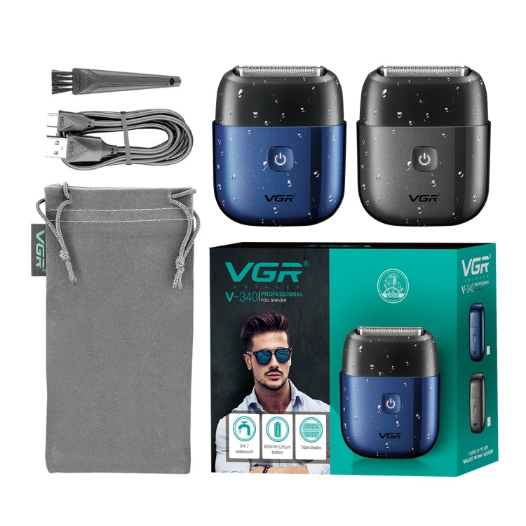 VGR V-340 Afeitadora Eléctrica Portátil Mini Carga USB Viaje