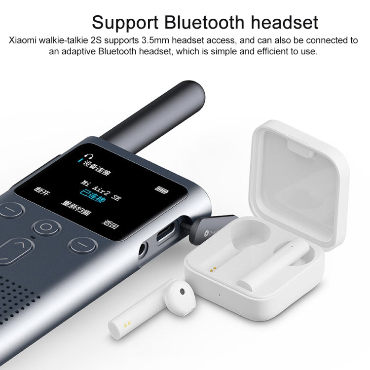 Xiaomi Walkie Talkie 2S, Batería 2190 mAh, Bluetooth 5.0