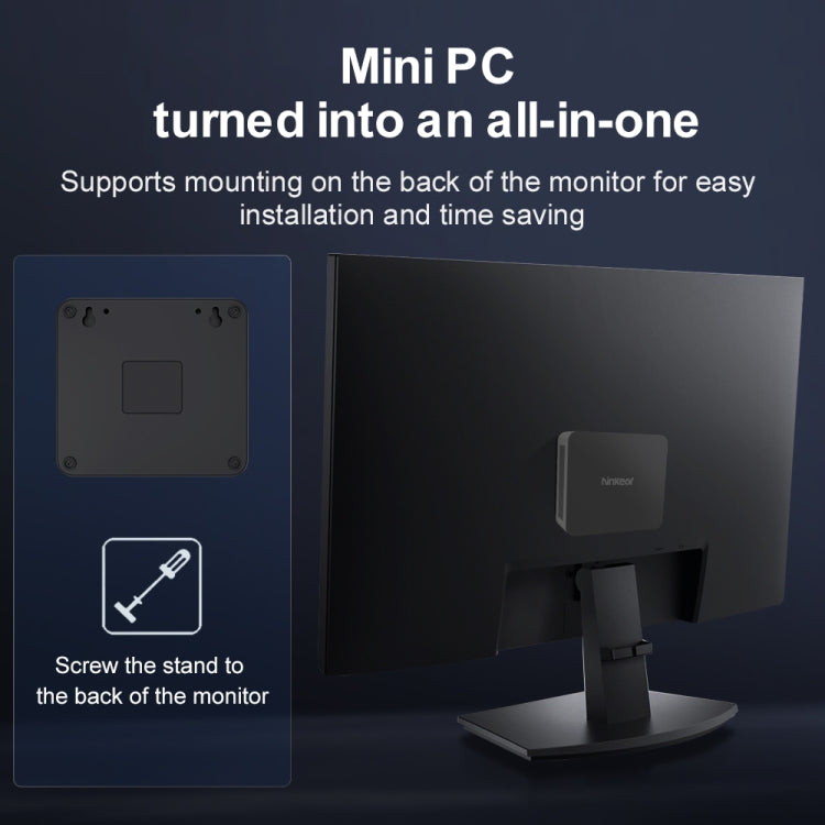 Ninkear N10 Mini PC Intel N100 16GB+512GB Windows 11 Edition