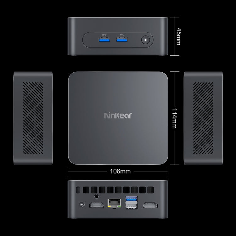 Ninkear N10 Mini PC Intel N100 16GB+512GB Windows 11 Edition