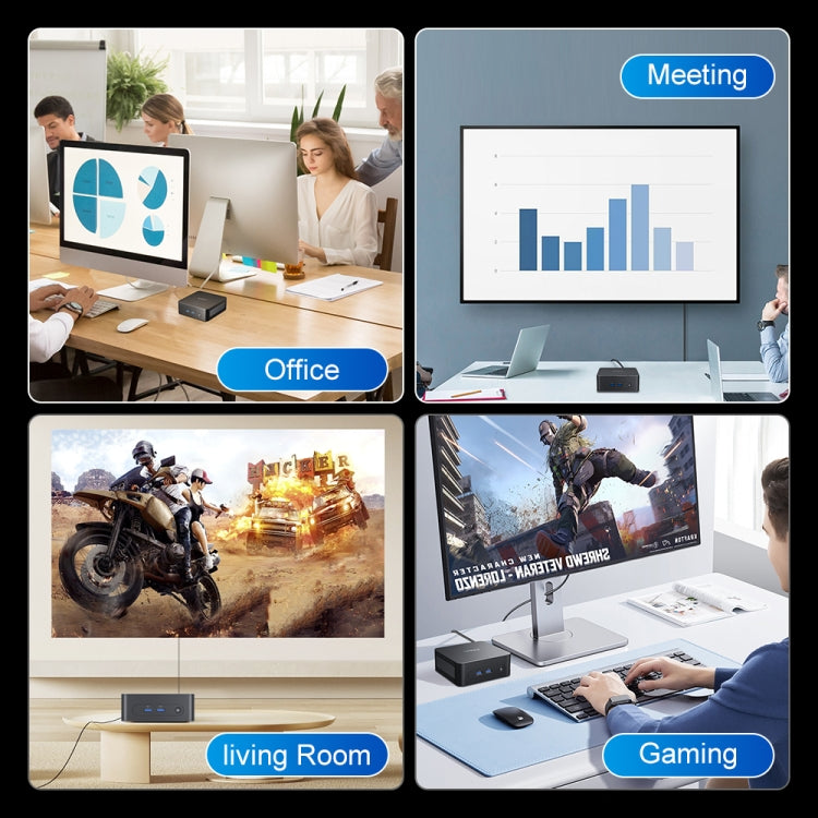 Ninkear N10 Mini PC Intel N100 16GB+512GB Windows 11 Edition
