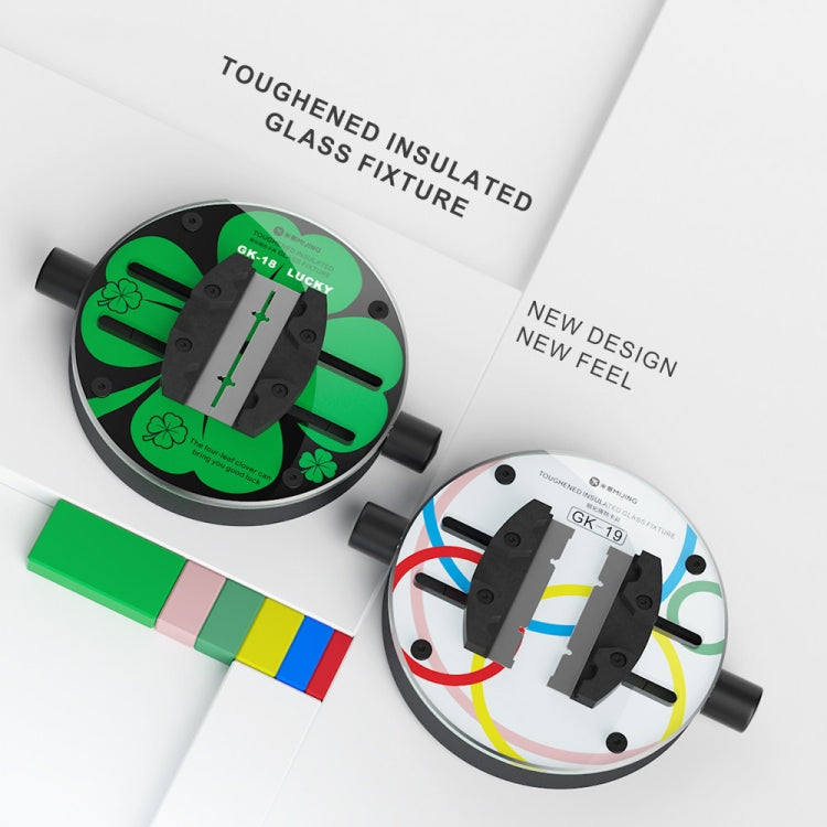 Mijing GK19 Accesorio Placa Base Vidrio Templado Universal
