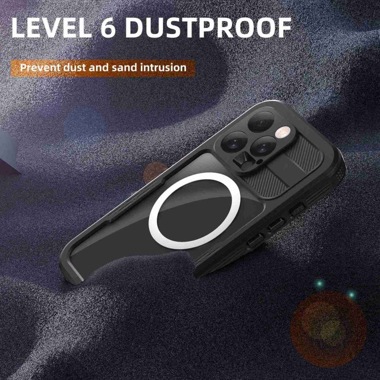 Funda para teléfono MagSafe con triple protección y resistencia al agua IP68 de RedPepper, For iPhone 16 Pro Max, For iPhone 16 Pro, For iPhone 16 Plus, For iPhone 16