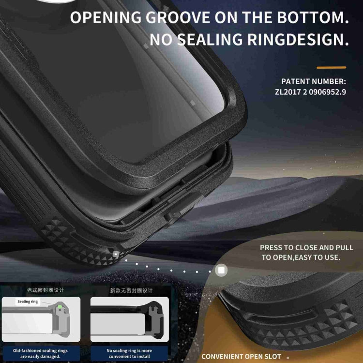 Funda para teléfono MagSafe con triple protección y resistencia al agua IP68 de RedPepper, For iPhone 16 Pro Max, For iPhone 16 Pro, For iPhone 16 Plus, For iPhone 16