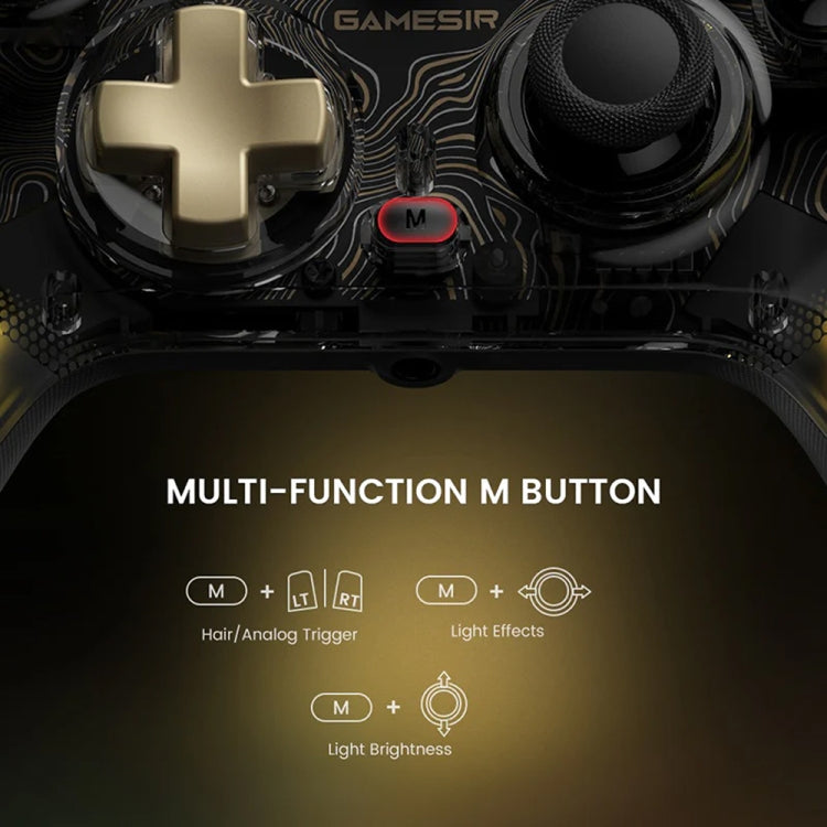 GameSir Kaleid Flux Mando De Juegos Iluminación RGB