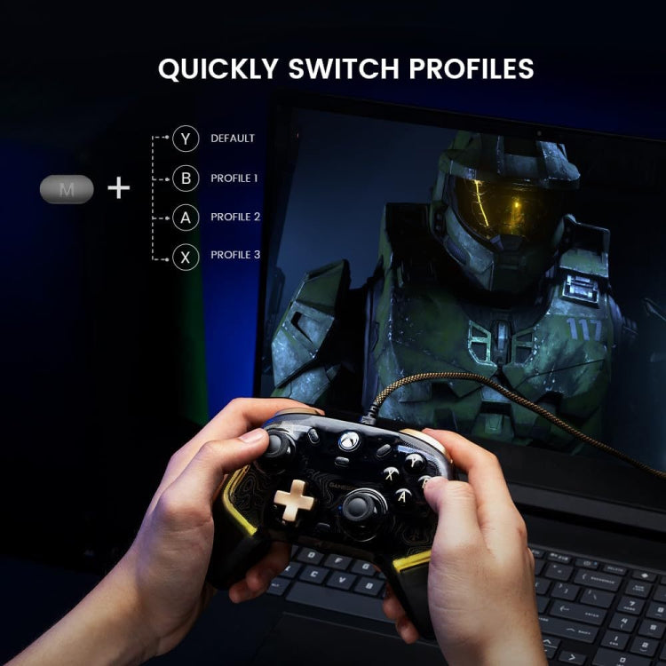 GameSir Kaleid Flux Mando De Juegos Iluminación RGB