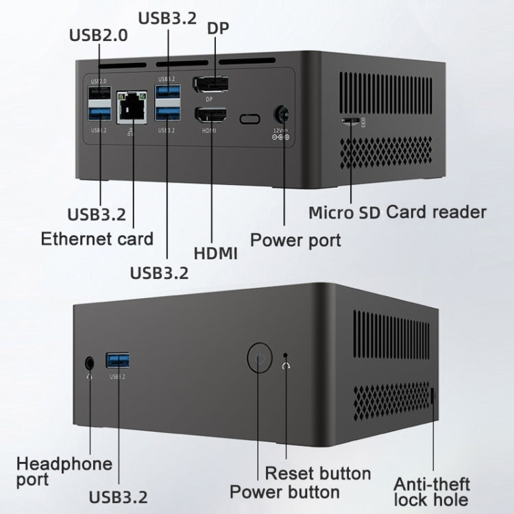 Jumper N305Hi Mini PC 16GB+512GB Octa Core 3.8GHz UE by jumper