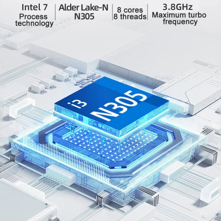 Jumper N305Hi Mini PC 16GB+512GB Octa Core 3.8GHz UE by jumper