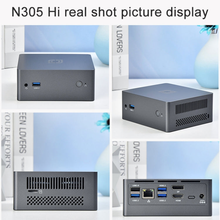 Jumper N305Hi Mini PC 16GB+512GB Octa Core 3.8GHz UE by jumper