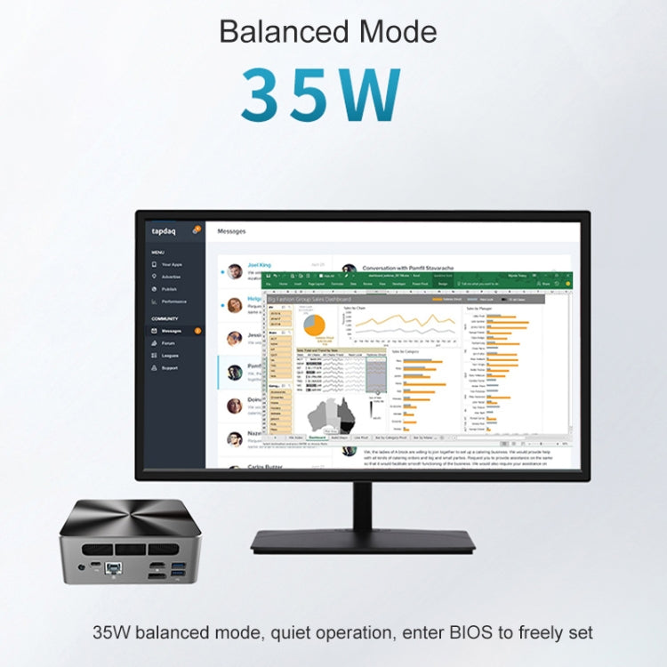 Jumper I5H Mini PC 16GB+512GB Intel Alder Lake Procesador by jumper