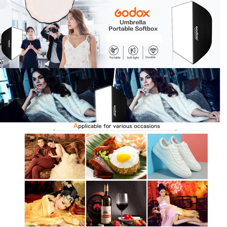 Godox UB Softbox Iluminación con Paraguas de Cuatro Esquinas