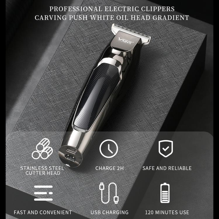 VGR V-070 Cortadora De Pelo Eléctrica 10W USB Portátil Para Uso Doméstico