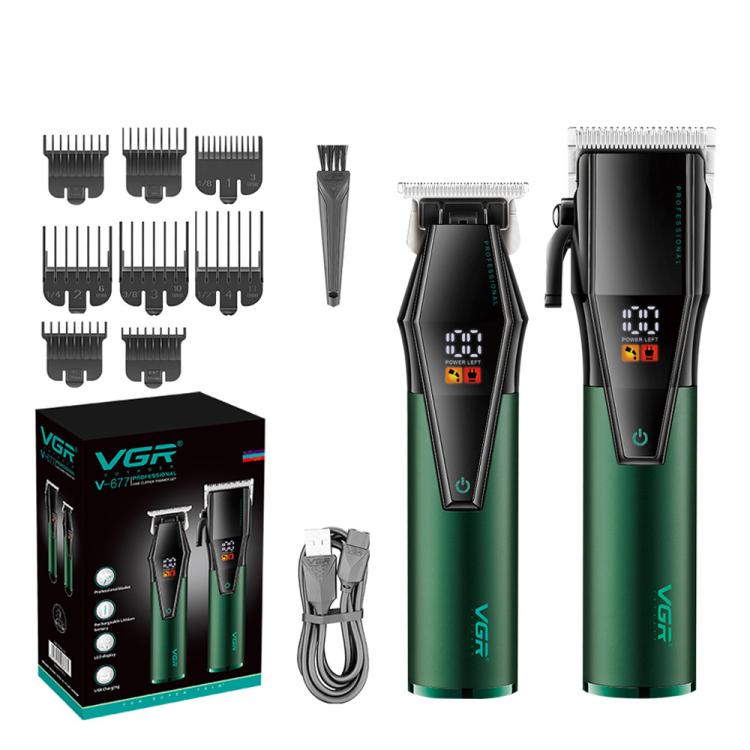 VGR V-677 Cortadora De Cabello Batería 2000 mAh Portátil