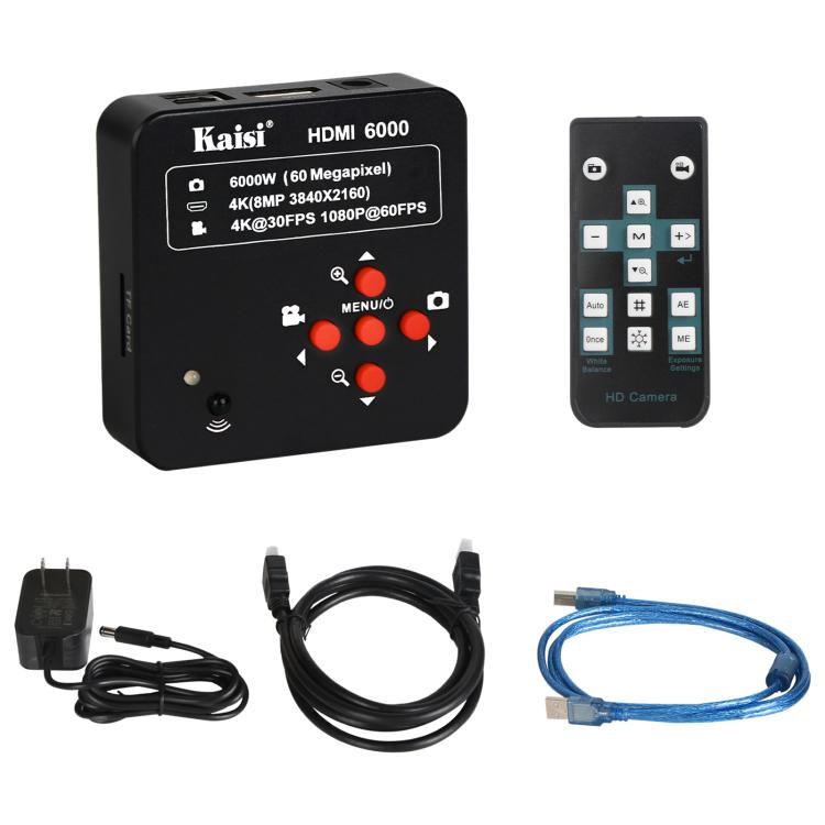 Kaisi HDMI 6000 Cámara Industrial para Microscopio 60MP