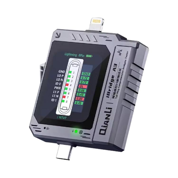Qianli iBridge A3 Probador De Análisis De Conectores Detección Corriente